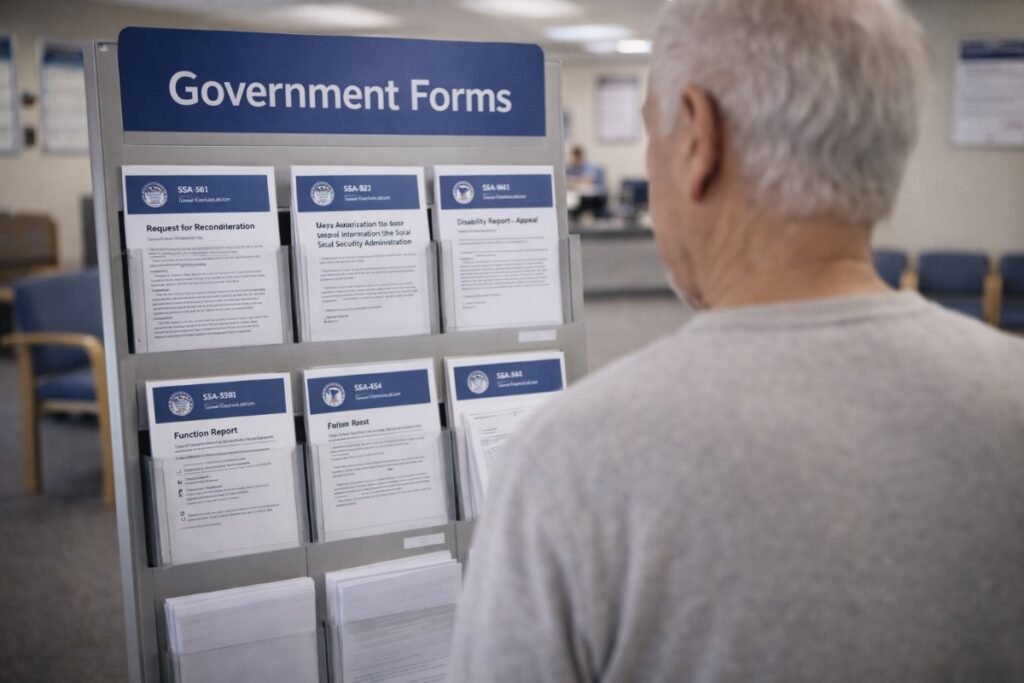 Forms Required For Reconsideration Request